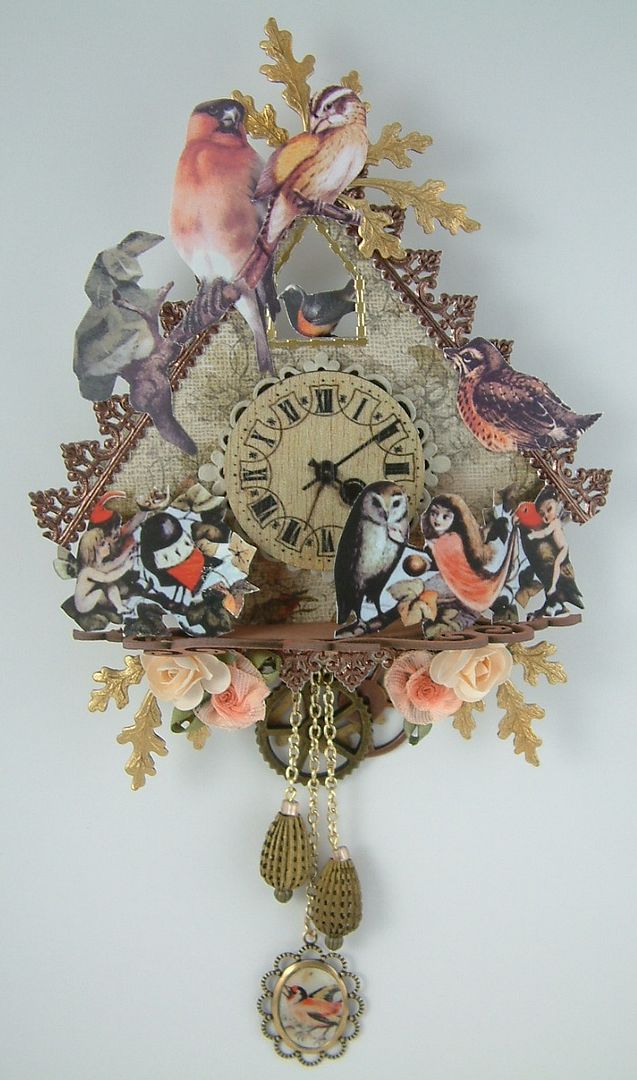 Artfully Musing Coo Coo Clock Designed for Alpha Stamps